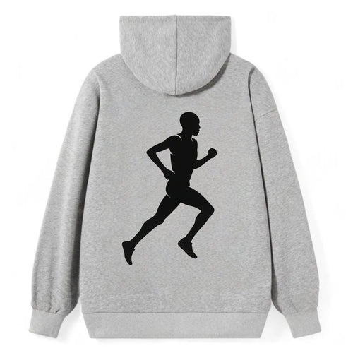 Kenyan distance runner stride - Classic Pullover Hoodie
