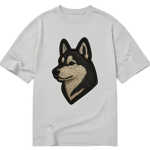 Siberian Husky - Contemporary wolf-like - Classic T-shirt