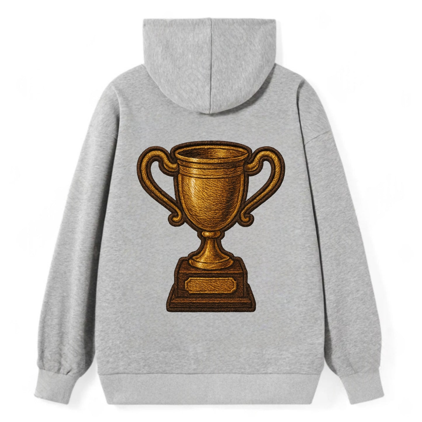 Trophy Cup  - Classic Pullover Hoodie - Grey