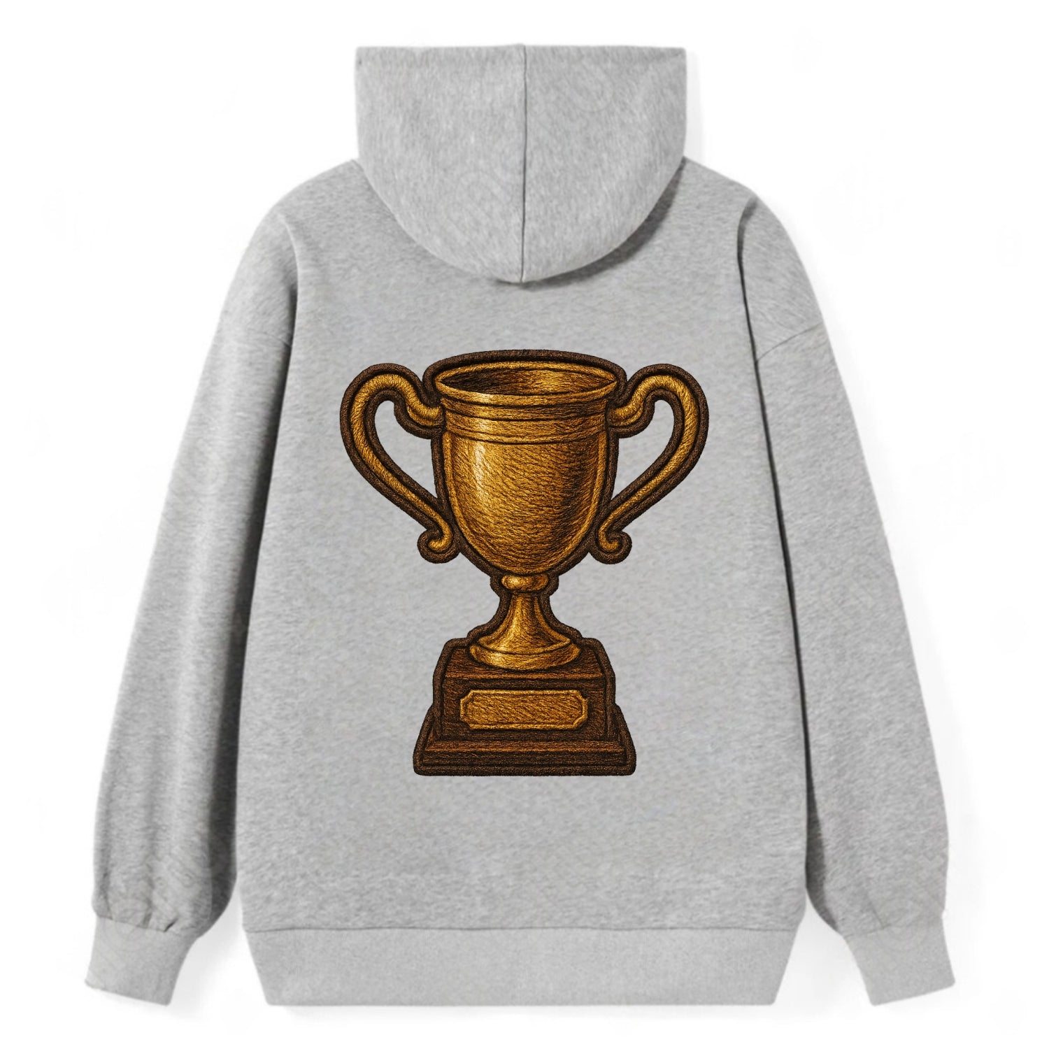 Trophy Cup  - Classic Pullover Hoodie - Grey