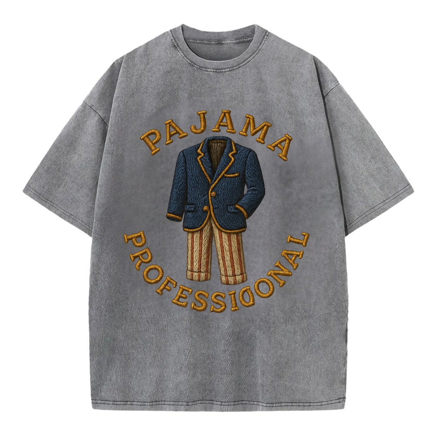 Pajama Professional  - Vintage T-shirt - Grey