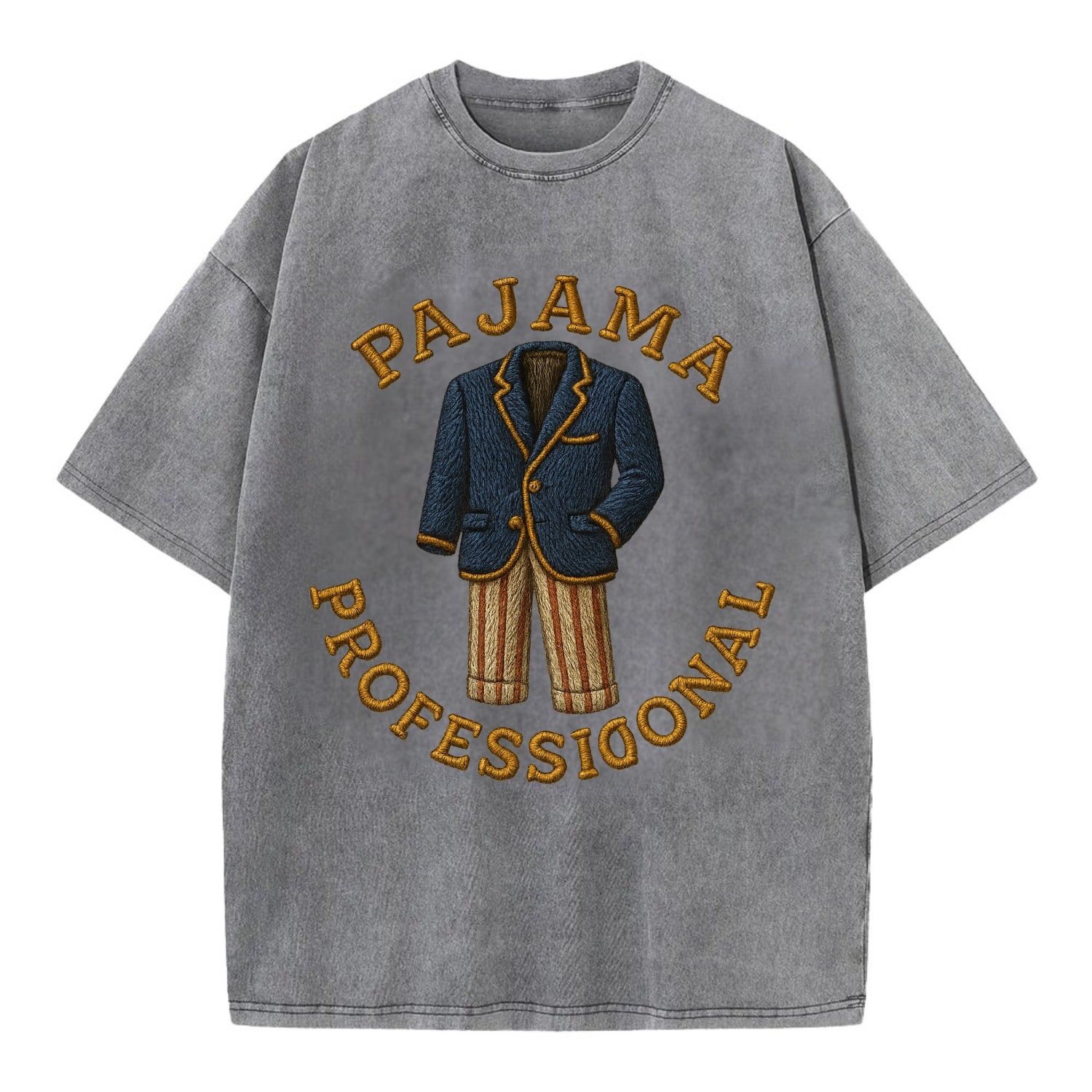 Pajama Professional  - Vintage T-shirt - Grey