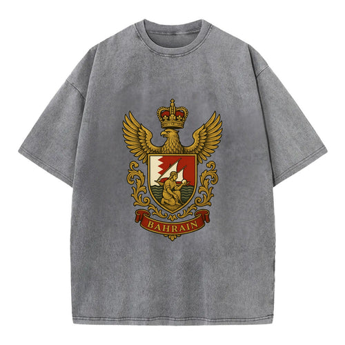 Bahrain Heritage Badge  - Vintage T-shirt