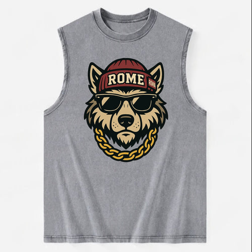 Rome Wolf - Vintage Washed Tank