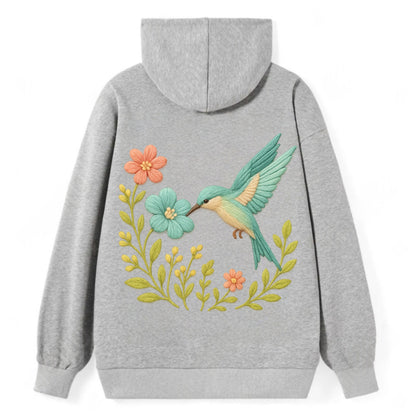 Mint Bee-Eater - Classic Pullover Hoodie - Grey