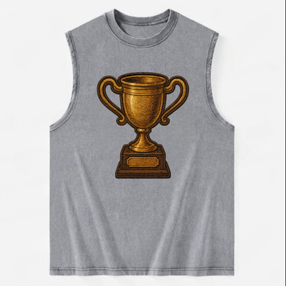 Trophy Cup  - Vintage Washed Tank - Grey