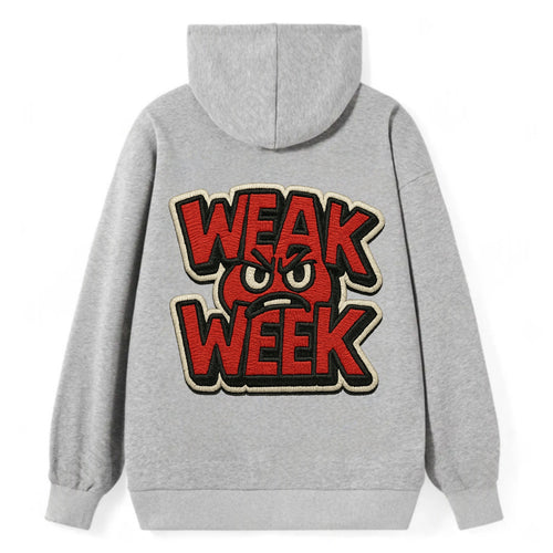WEAK;WEEK WARRIOR Monday Blue Cap - Classic Pullover Hoodie