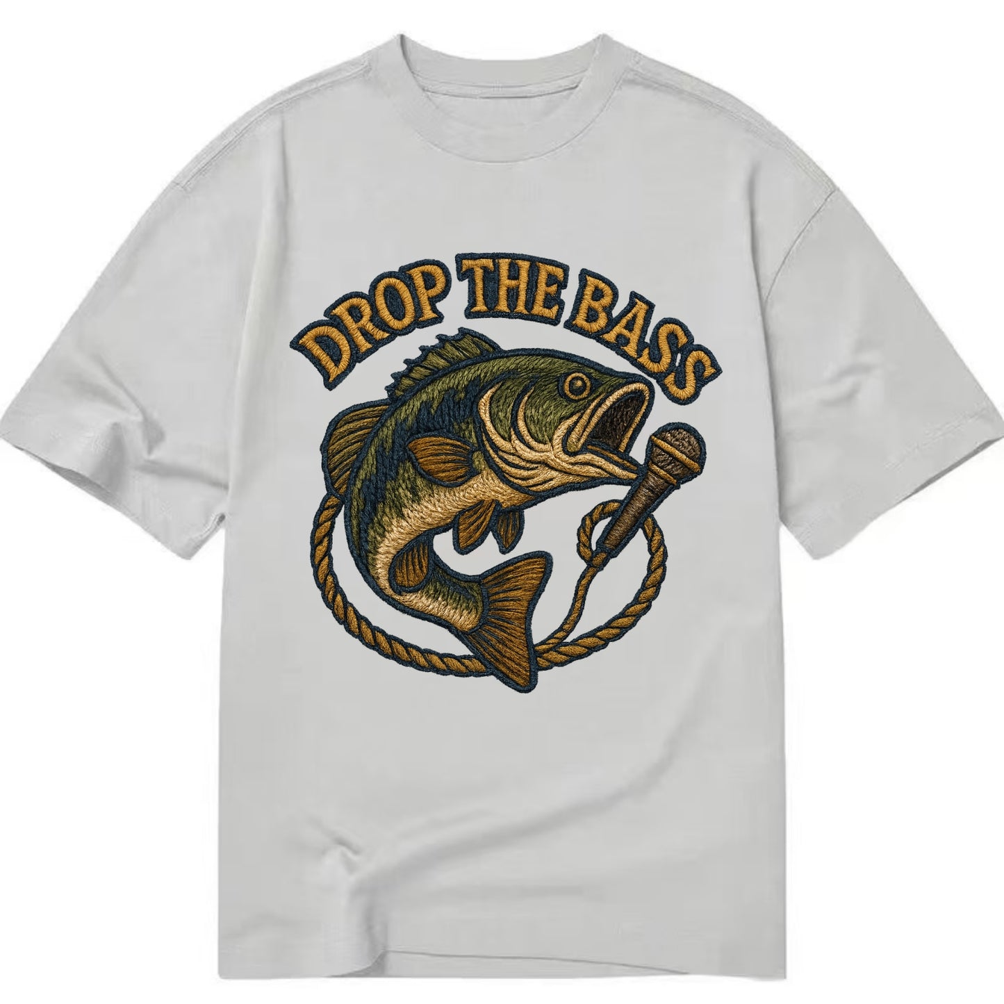 Drop The Bass  - Classic T-shirt - Grey