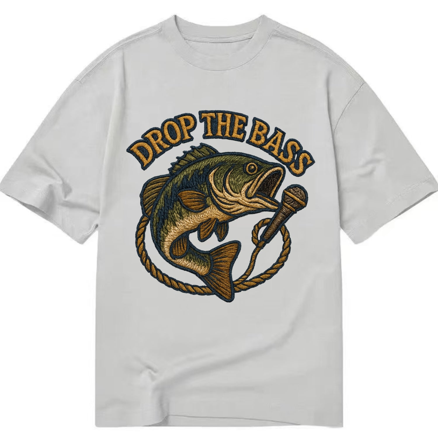 Drop The Bass  - Classic T-shirt - Grey