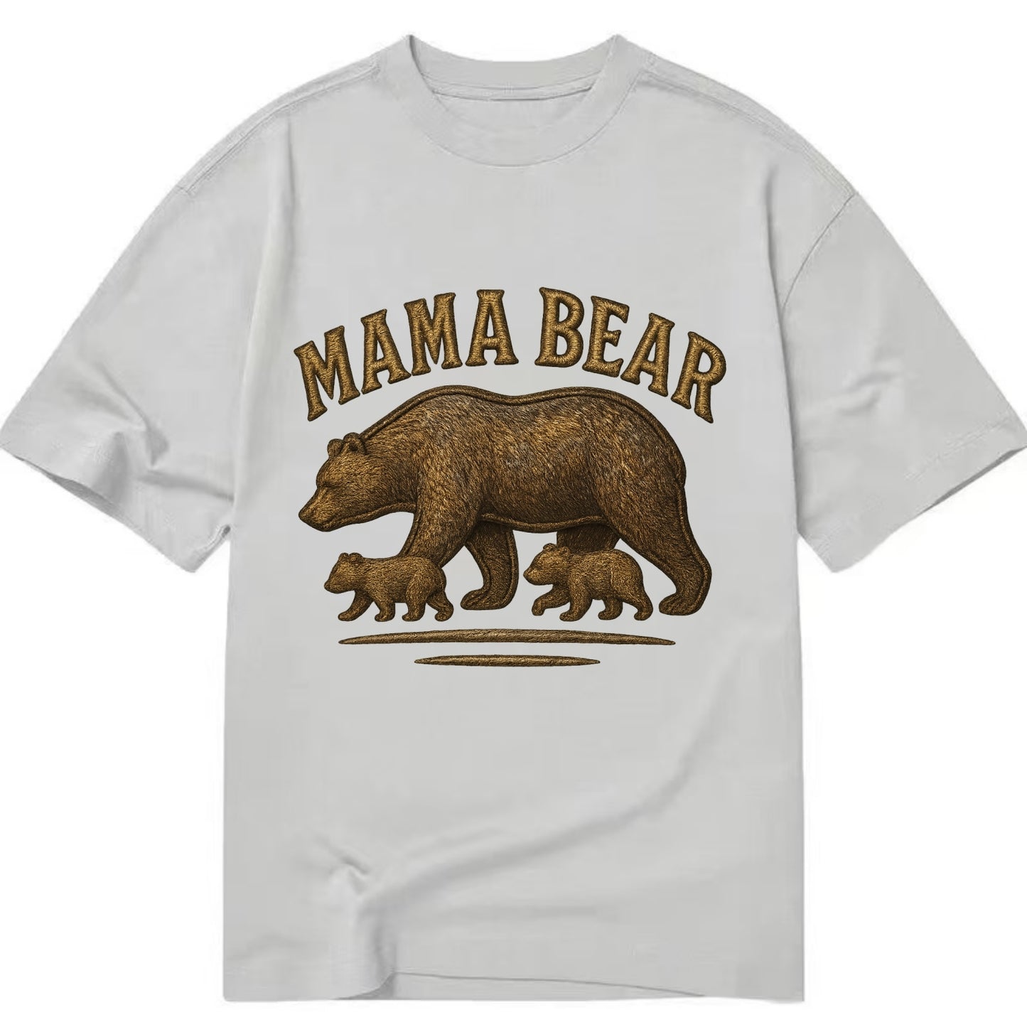 Mama Bear  - Classic T-shirt - Grey