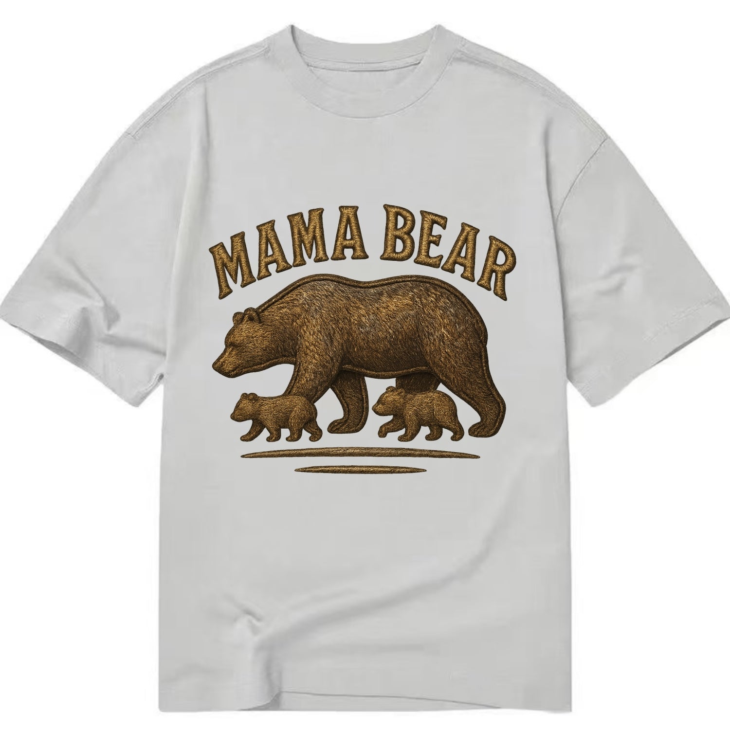 Mama Bear  - Classic T-shirt - Grey