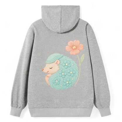 Aqua Hedgehog - Classic Pullover Hoodie - Grey