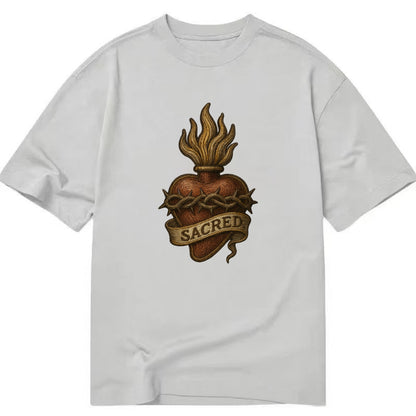 Sacred Heart  - Classic T-shirt - Grey