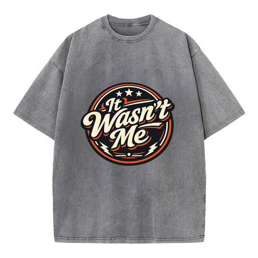 Unapologetic Rebel Emblem - Vintage T-shirt - Grey