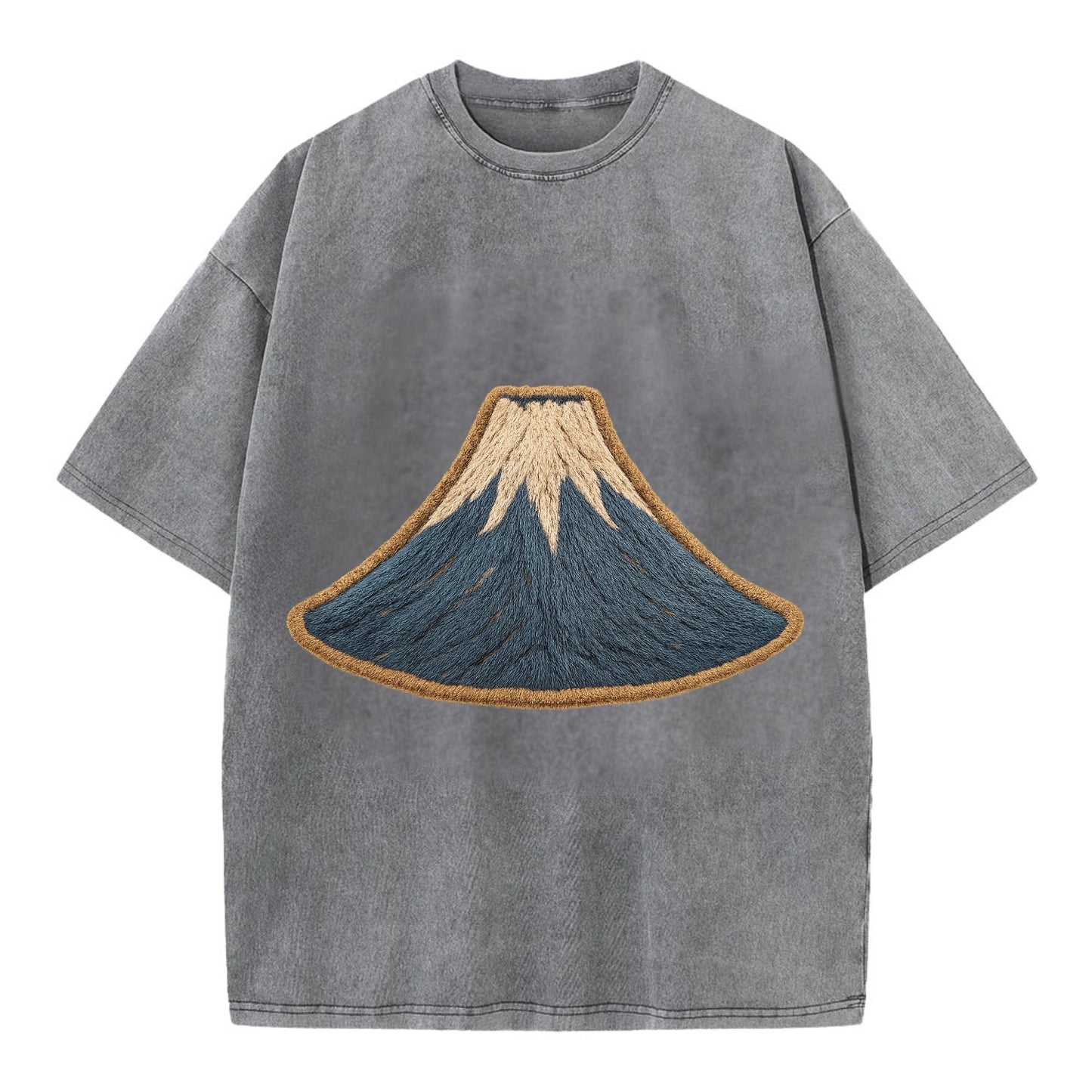 Sacred Mountain  - Vintage T-shirt - Grey