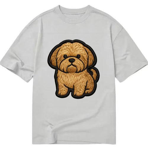 Shih Tzu - Minimalist fluffy design with - Classic T-shirt
