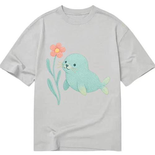 Mint Seal Pup - Classic T-shirt