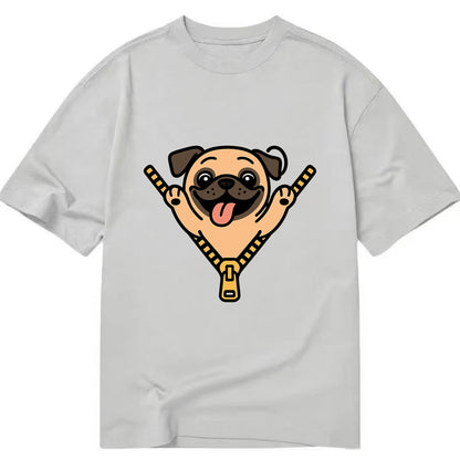 Pug - Classic T-shirt - Grey