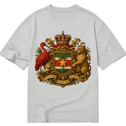 Suriname Star Emblem  - Classic T-shirt - Grey