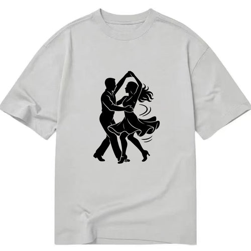 Salsa dancers spinning turn - Classic T-shirt