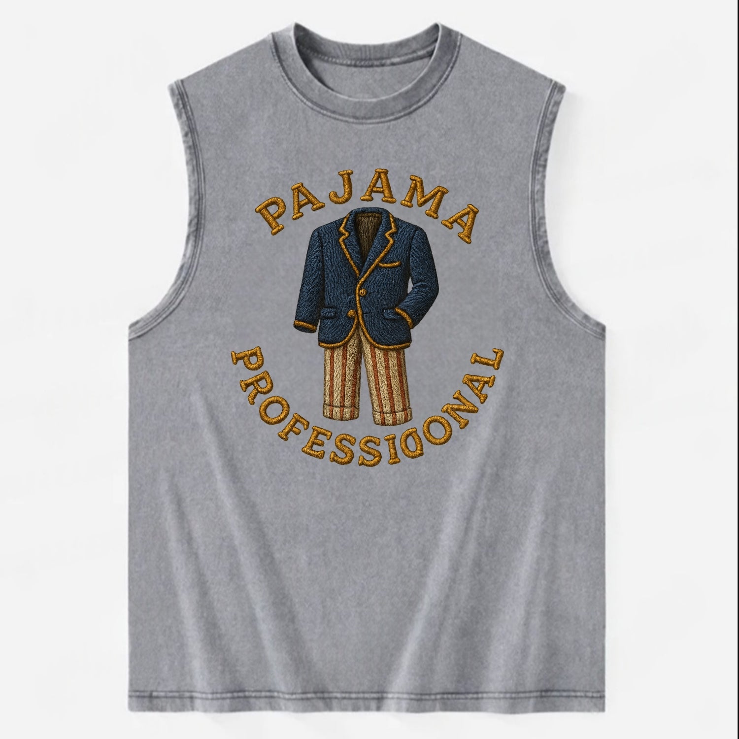 Pajama Professional  - Vintage Washed Tank - Grey
