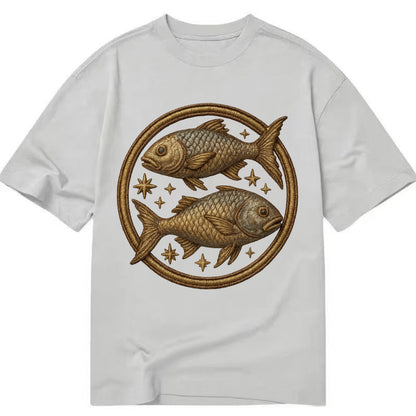 Pisces Fish  - Classic T-shirt - Grey