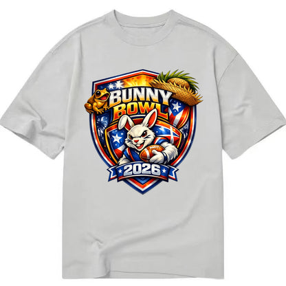 Bunny Bowl 2026 - Classic T-shirt - Grey