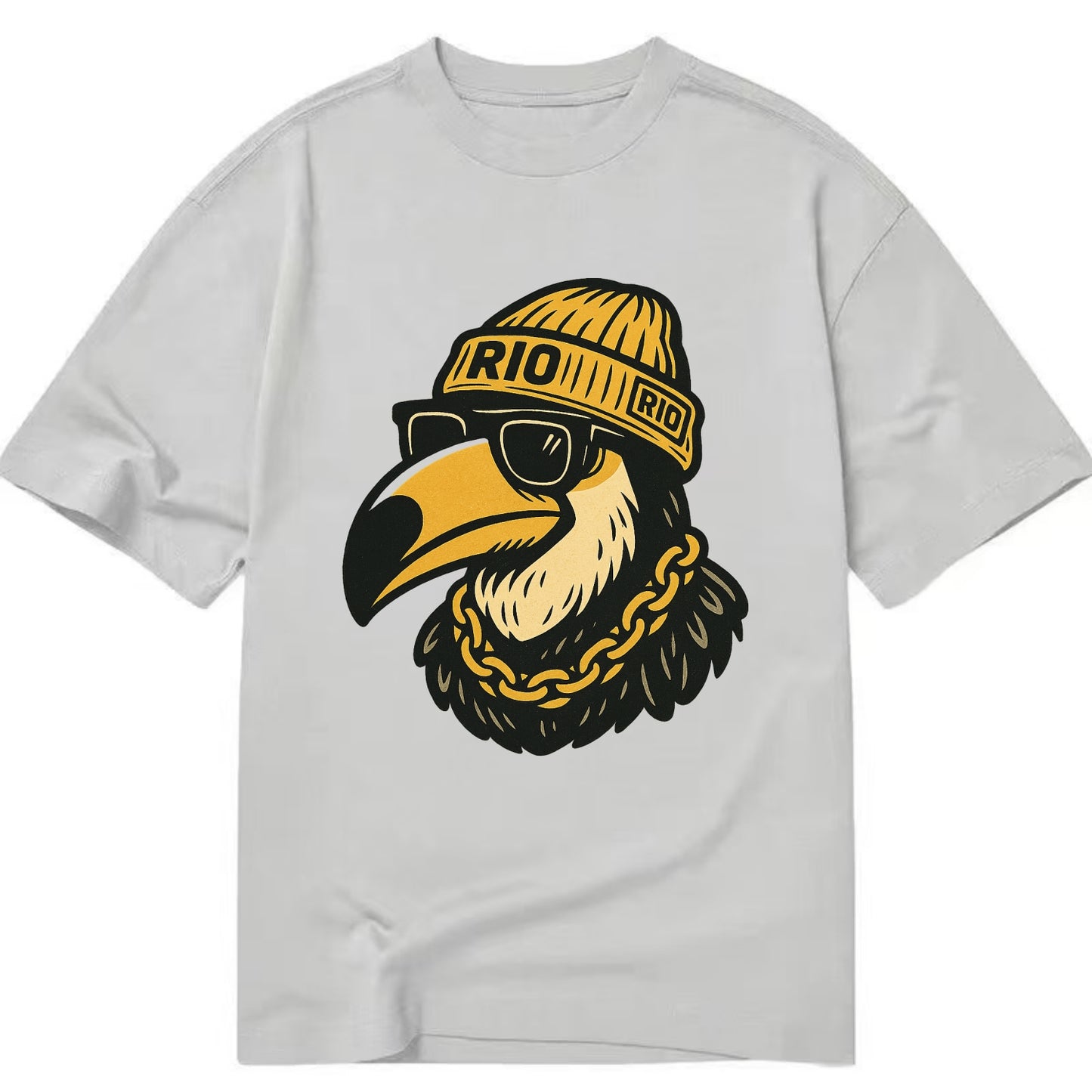 Rio Toucan - Classic T-shirt - Grey