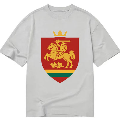 Lithuania Royal Logo  - Classic T-shirt - Grey