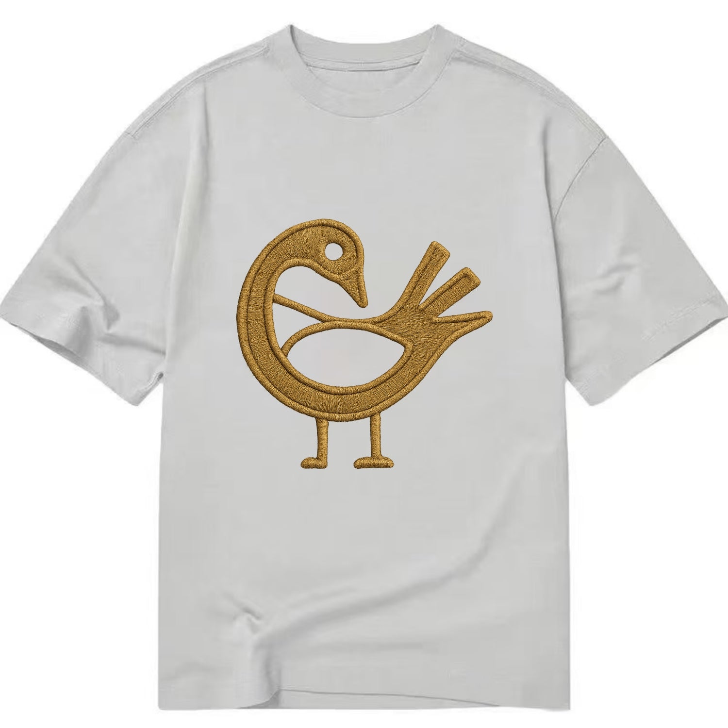 Adinkra Sankofa  - Classic T-shirt - Grey