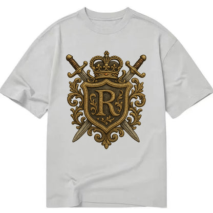 Royal Crest  - Classic T-shirt - Grey