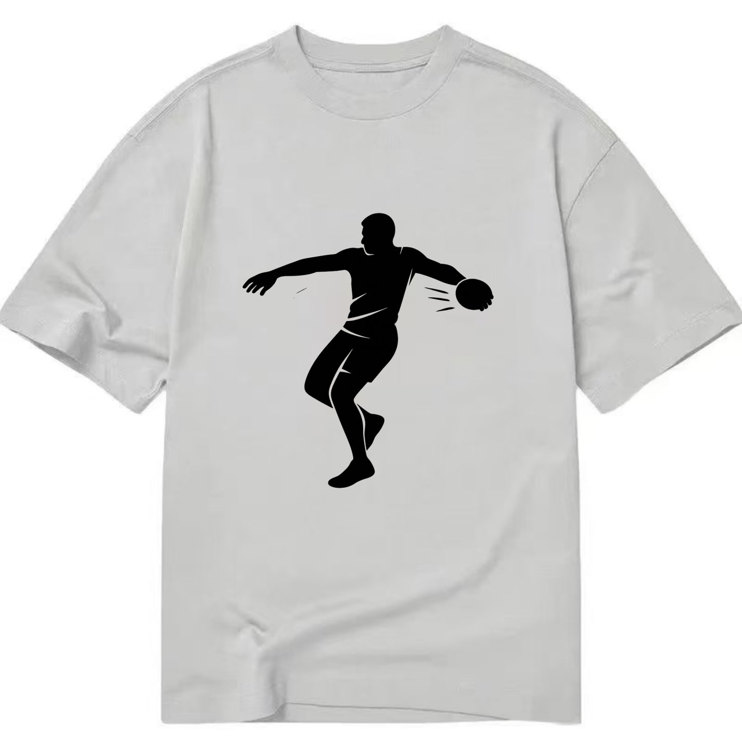 Discus thrower spinning release - Classic T-shirt - Grey