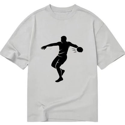 Discus thrower spinning release - Classic T-shirt - Grey