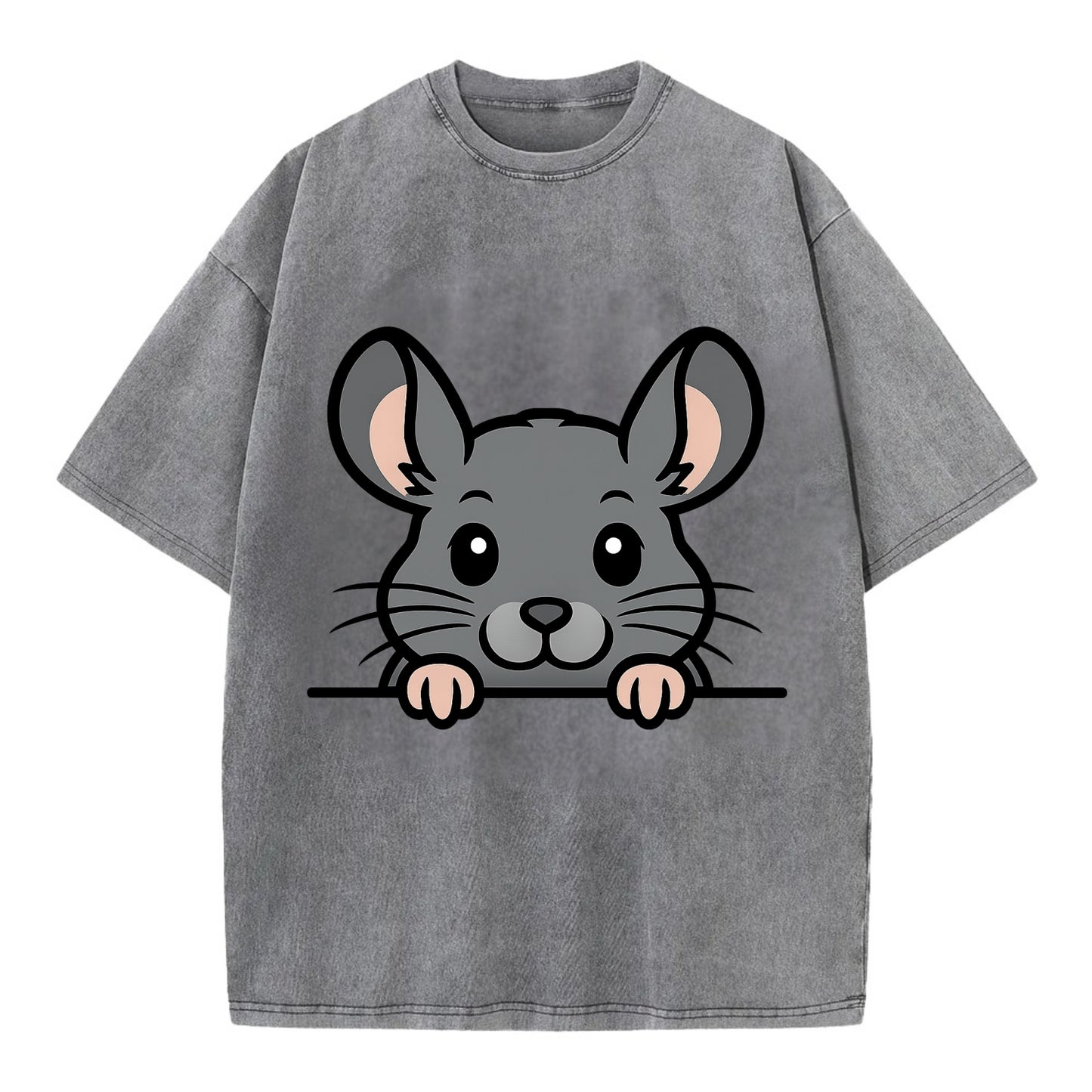 Chinchilla  - Vintage T-shirt - Grey