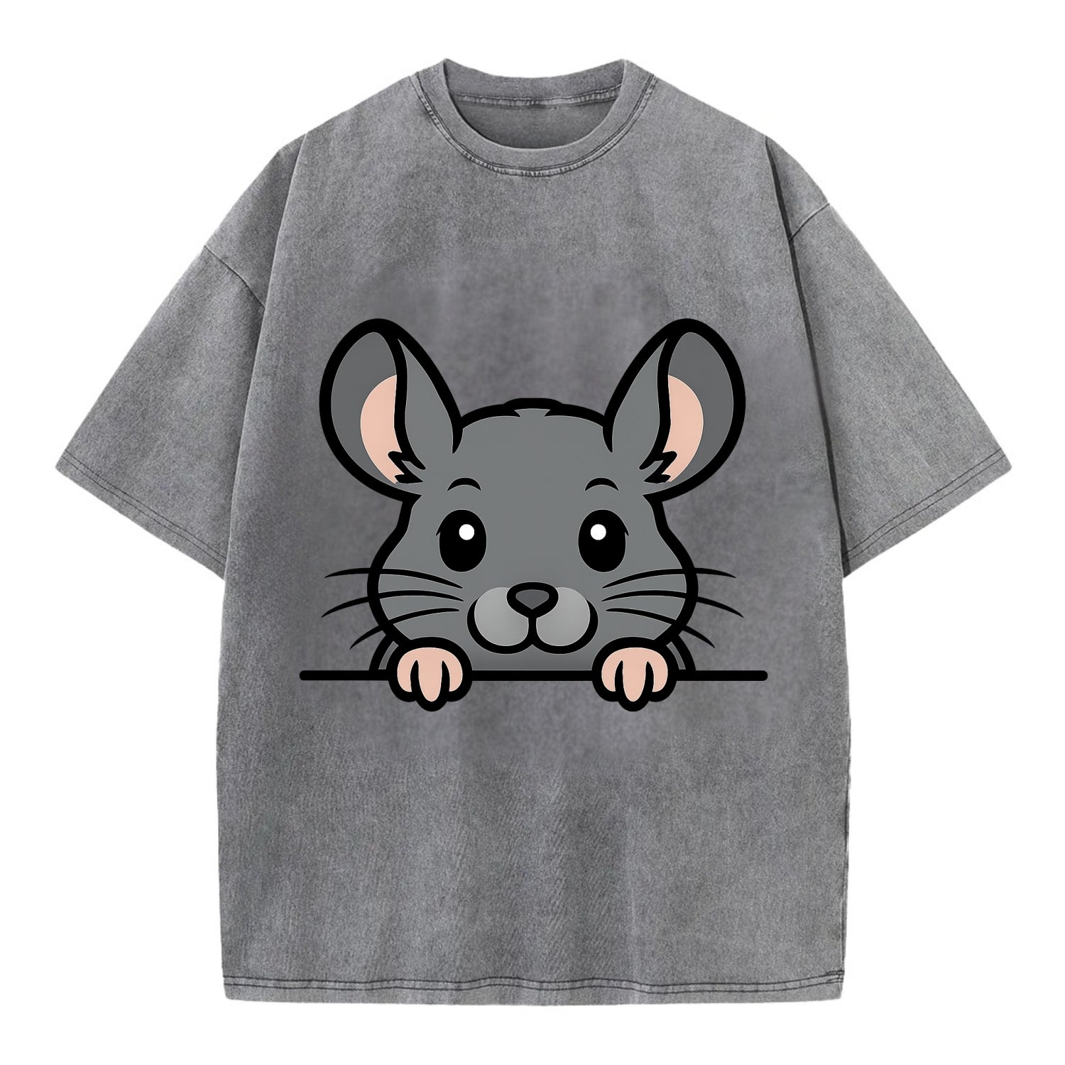 Chinchilla  - Vintage T-shirt - Grey