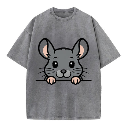 Chinchilla  - Vintage T-shirt - Grey