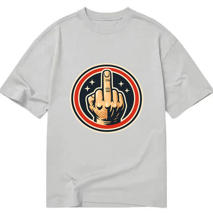 Defiant Spirit Emblem - Classic T-shirt - Grey