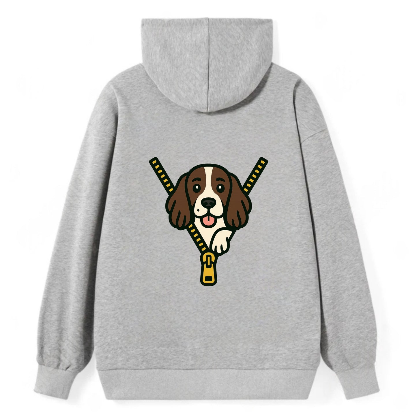 English Springer Spaniel - Classic Pullover Hoodie - Grey