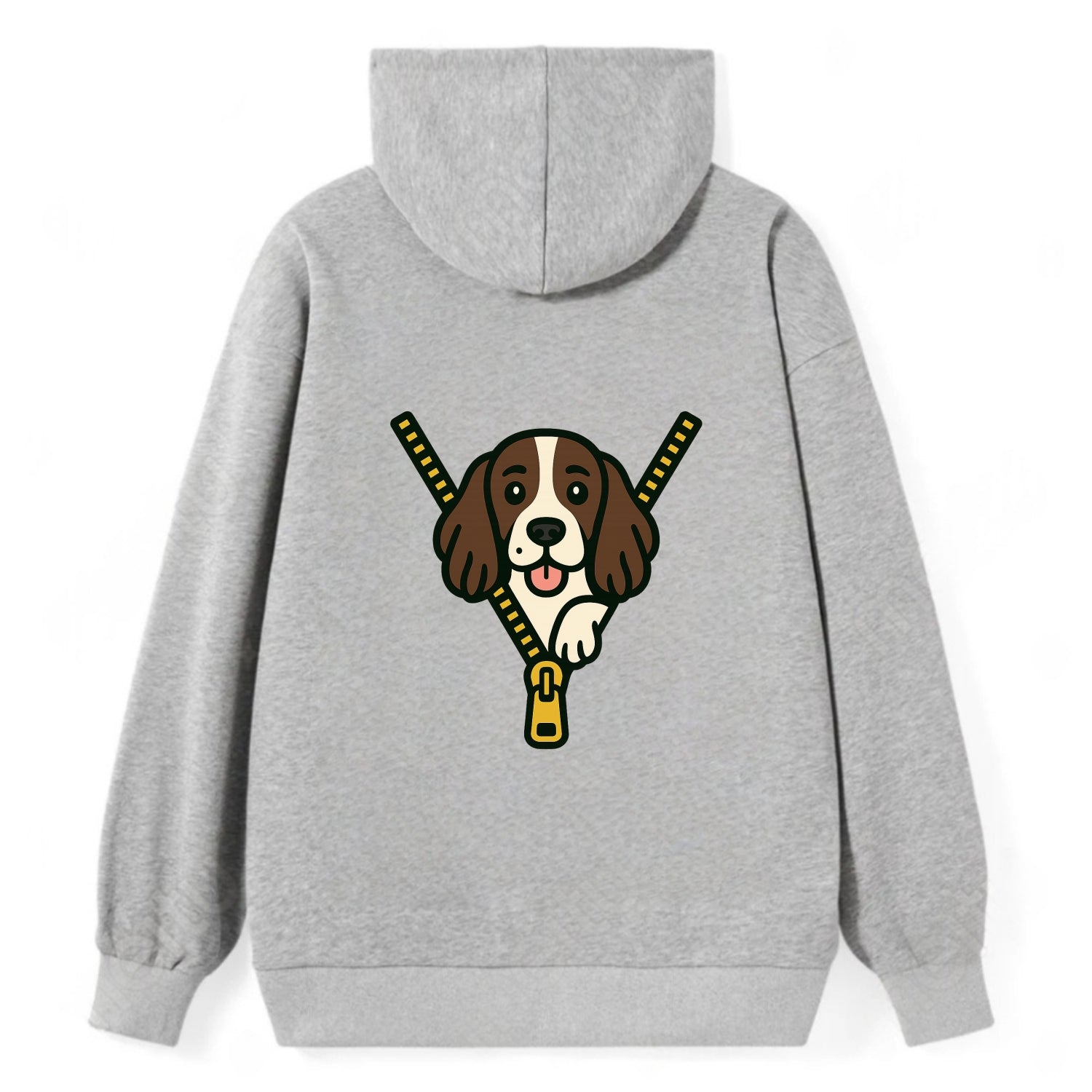 English Springer Spaniel - Classic Pullover Hoodie - Grey