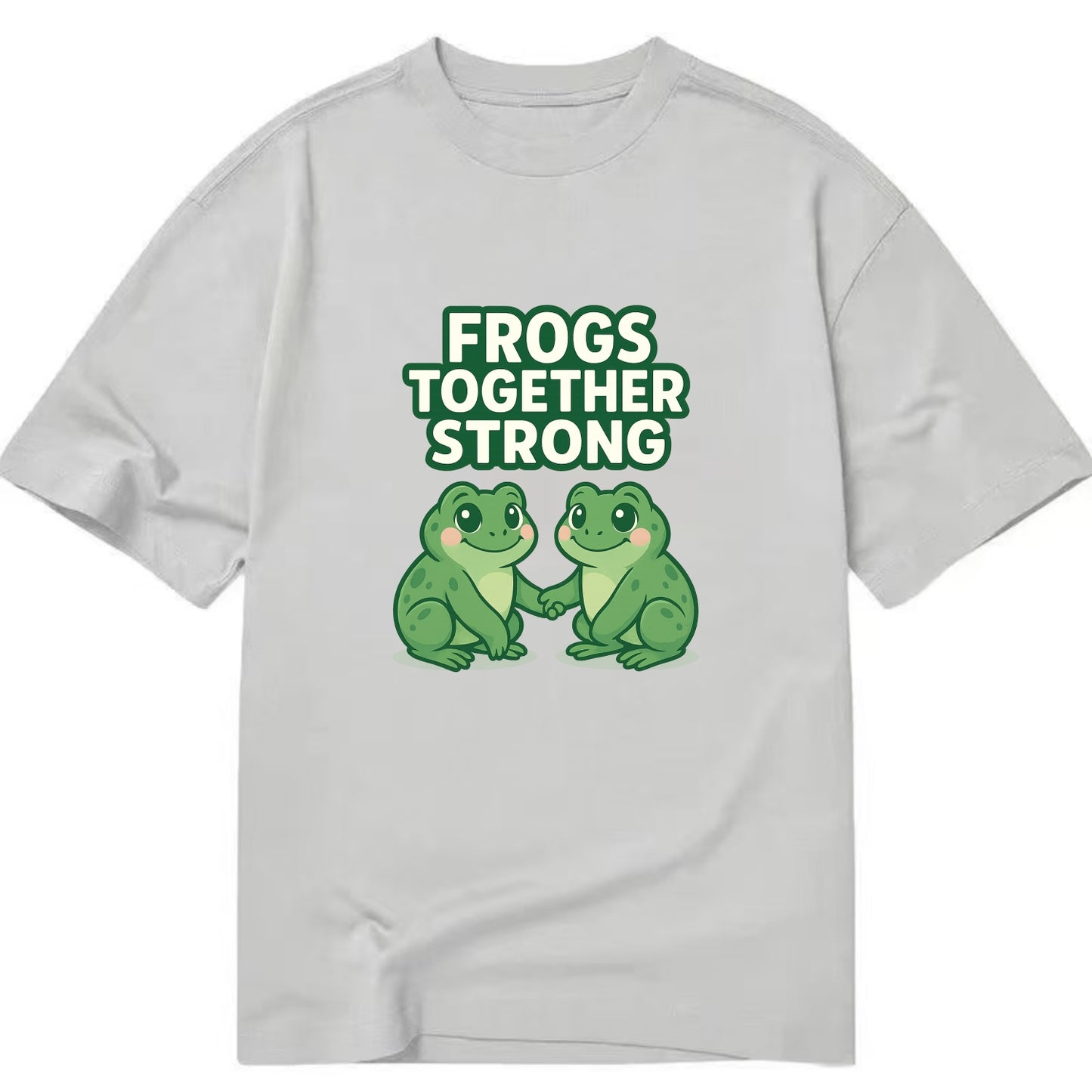 Frogs Together Strong 2 - Classic T-shirt - Grey