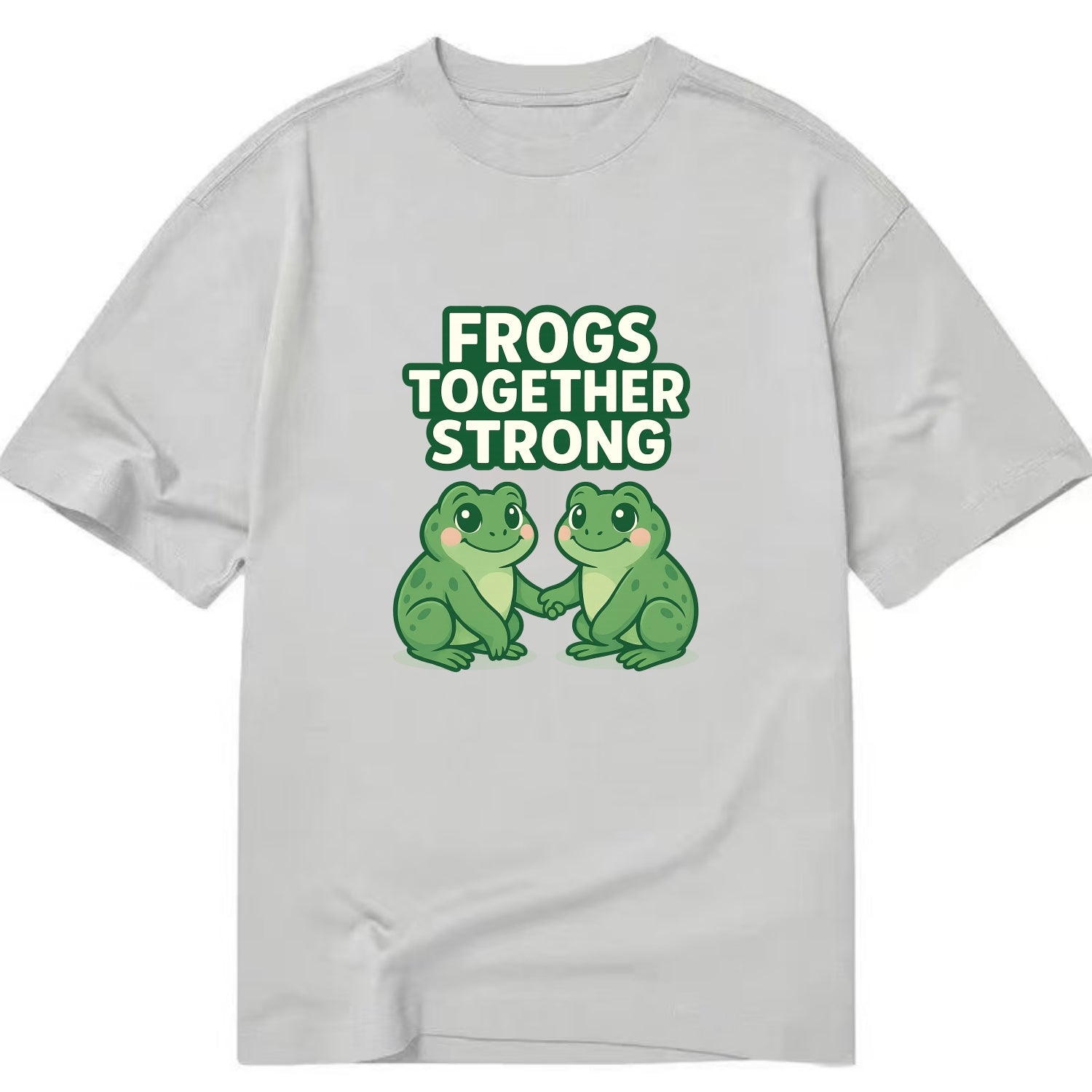 Frogs Together Strong 2 - Classic T-shirt - Grey