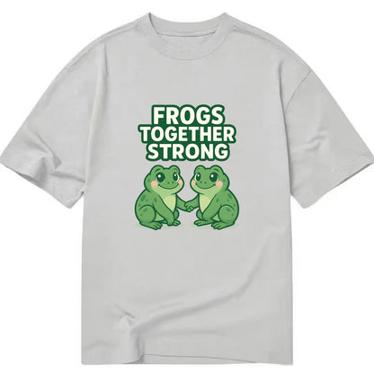Frogs Together Strong 2 - Classic T-shirt - Grey