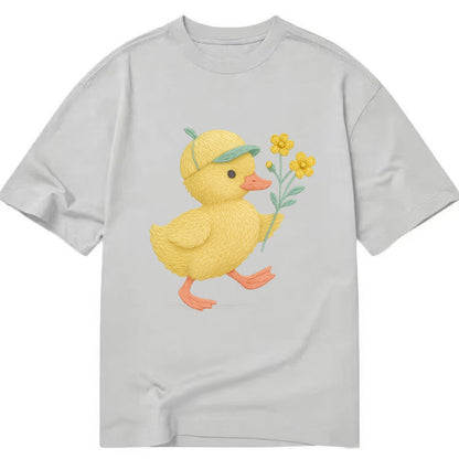 Yellow Duckling - Classic T-shirt - Grey