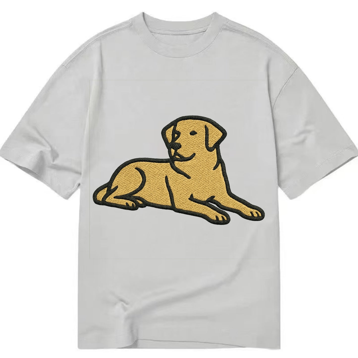 Labrador Retriever - Yellow lab relaxed Classic T-shirt - Grey