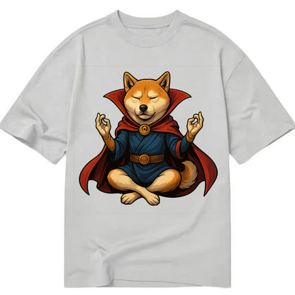Shiba Inu Doctor Strange  - Classic T-shirt - Grey
