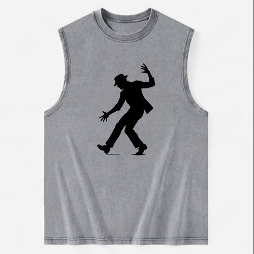 Tap dancer dramatic step - Vintage Washed Tank