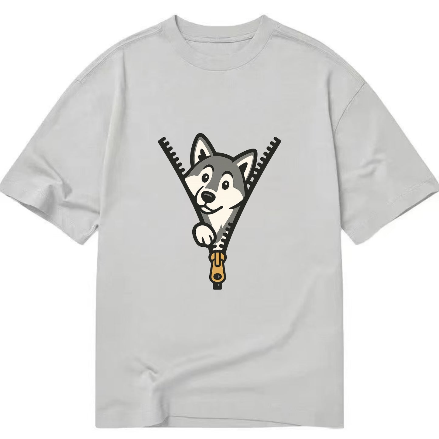 Alaskan Malamute - Classic T-shirt - Grey