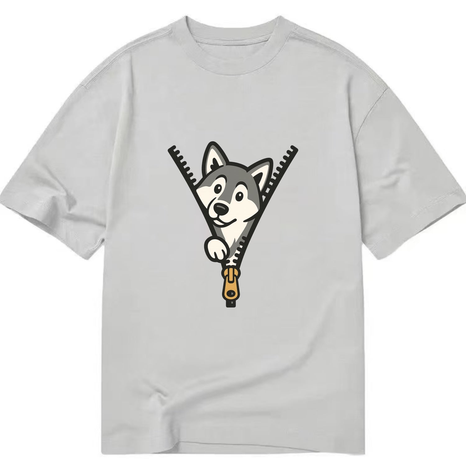 Alaskan Malamute - Classic T-shirt - Grey