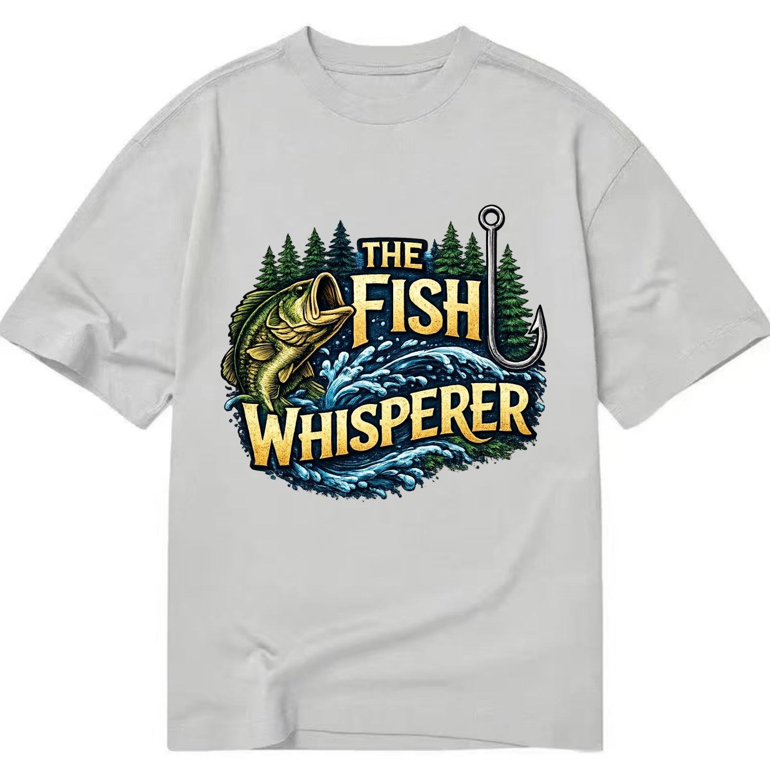 Fish Whisperer - Classic T-shirt - Grey