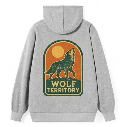 Wolf Territory Marking  - Classic Pullover Hoodie